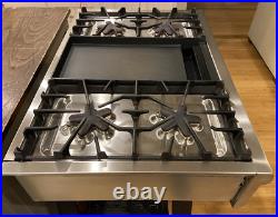 Thermador 36 Professional Gas Rangetop Cooktop Stainless with Griddle PCG364ED Thermador 36 Professional Gas Rangetop Cooktop Stainless with Griddle PCG364ED