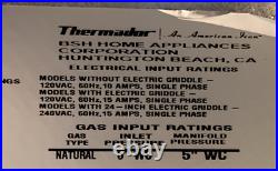 Thermador 36 Professional Gas Rangetop Cooktop Stainless with Griddle PCG364ED Thermador 36 Professional Gas Rangetop Cooktop Stainless with Griddle PCG364ED
