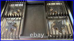 Thermador 36 Professional Gas Rangetop PCG364ED Stainless with Griddle Tested