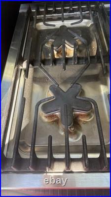 Thermador 36 Professional Gas Rangetop PCG364ED Stainless with Griddle Tested