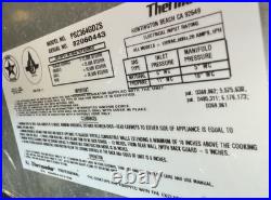 Thermador 36 Professional Gas Rangetop PCG364ED Stainless with Griddle Tested