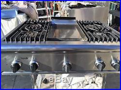 Thermador 36 Rangetop, 4 Griddle