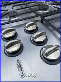 Thermador 36 Stainless Gas Cooktop 5 Burner Model SGC365RS Metal Knobs Thermador 36 Stainless Gas Cooktop 5 Burner Model SGC365RS Metal Knobs