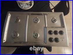Thermador 36 Stainless Gas Cooktop 5 Burner Model SGCS365RS