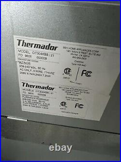 Thermador CIT304KBB 30 Black Frameless Finish Design Induction Cooktop 4 burner