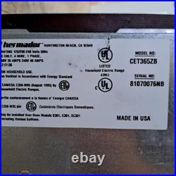 Thermador Electric Cooktop 36 Glass CET365ZB FREE SHIPPING Stove Oven Range