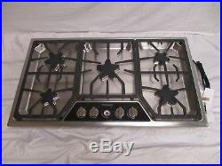 Thermador MasterPiece SGSX365FS 36 Stainless Gas Cooktop NOB Cook top