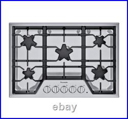 Thermador Masterpiece 30 Stainless Steel 5 Star Burner Gas Cooktop SGS305TS