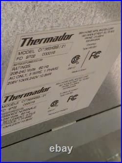 Thermador Masterpiece CIT365KBB/21 Induction Cooktop Black Glass 5Burner. UNUSED