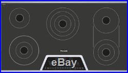 Thermador Masterpiece Series 36 Inch Smoothtop Electric Cooktop CET366NS