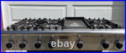 Thermador Pro Series 48 Gas Cooktop 6 Burners with Grill And All Grates PC486GD Thermador Pro Series 48 Gas Cooktop 6 Burners with Grill And All Grates PC486GD