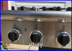 Thermador Pro Series 48 Gas Cooktop 6 Burners with Grill And All Grates PC486GD Thermador Pro Series 48 Gas Cooktop 6 Burners with Grill And All Grates PC486GD