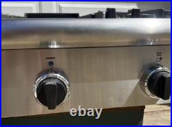 Thermador Pro Series 48 Gas Cooktop 6 Burners with Grill And All Grates PC486GD Thermador Pro Series 48 Gas Cooktop 6 Burners with Grill And All Grates PC486GD
