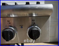 Thermador Pro Series 48 Gas Cooktop 6 Burners with Grill And All Grates PC486GD Thermador Pro Series 48 Gas Cooktop 6 Burners with Grill And All Grates PC486GD