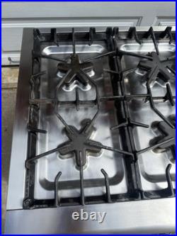 Thermador Pro Series 48 Gas Cooktop 6 Burners with Grill And All Grates PC486GD Thermador Pro Series 48 Gas Cooktop 6 Burners with Grill And All Grates PC486GD
