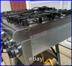 Thermador Pro Series 48 Gas Cooktop 6 Burners with Grill And All Grates PC486GD Thermador Pro Series 48 Gas Cooktop 6 Burners with Grill And All Grates PC486GD
