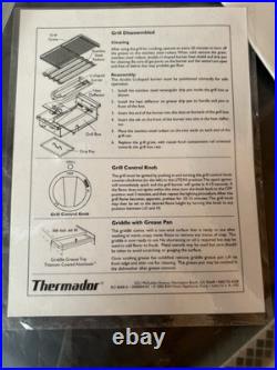 Thermador Pro Series 48 Gas Cooktop 6 Burners with Grill And All Grates PC486GD Thermador Pro Series 48 Gas Cooktop 6 Burners with Grill And All Grates PC486GD