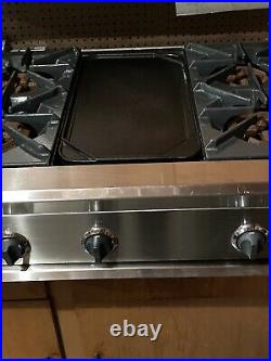 Thermador Professional 36 Gas Cooktop/griddle