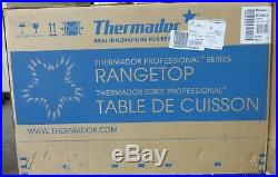 Thermador Professional PCG366G 36 Gas Rangetop Cooktop 6 Pedestal Star Cook Rang
