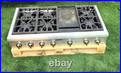 Thermador Professional PCG486GD 48 Gas Rangetop 6 Star Burners Electric Griddle