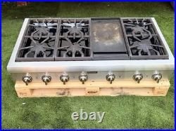 Thermador Professional PCG486GD 48 Gas Rangetop 6 Star Burners Electric Griddle
