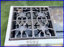 Thermador Professional PCG486GD 48 Gas Rangetop 6 Star Burners Electric Griddle
