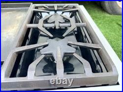 Thermador Professional PCG486GD 48 Gas Rangetop 6 Star Burners Electric Griddle