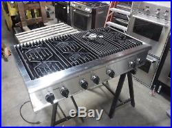 Thermador Professional Series 48 Gas Cook Top With Griddle Model GPS486Gis