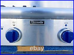 Thermador Professional Series 6 Burner Gas Range top 48 with Griddle