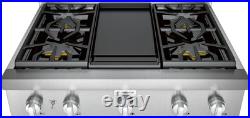 Thermador Professional Series PCG364WD 36 Rangetop 4 Star Burner Perfect