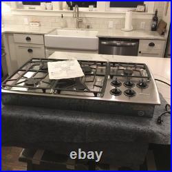 Thermador SGC365RS 36 Gas Cooktop Complete Unit Stainless 5-Burner EUC