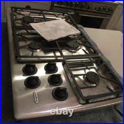 Thermador SGC365RS 36 Gas Cooktop Complete Unit Stainless 5-Burner EUC