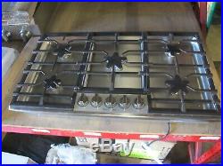 Thermador SGSP365TS 36 In Cooktop Stainless Steel Patented Star Burners Drop-In