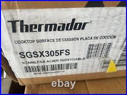 Thermador SGSX305FS 30 Inch Natural Gas Cooktop, stainless steel