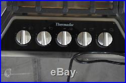 Thermador SGSX365FS 36 Stainless 5-Burner Gas Cooktop NOB #33338 CLW