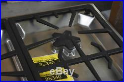 Thermador SGSX365FS 36 Stainless 5-Burner Gas Cooktop NOB #33338 CLW