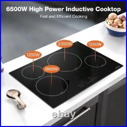 Thermomate 30 Inch Induction Cooktop, 6500W Built in Induction Stove Top