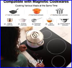 Thermomate 30 Inch Induction Cooktop, 6500W Built in Induction Stove Top