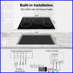 Thermomate 30 Inch Induction Cooktop, 6500W Built in Induction Stove Top