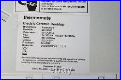 Thermomate CHTB603 24 In Built In Radiant Electric Stove Top 240V Ceramic