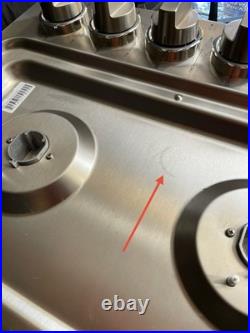 Thor Kitchen 36 Inch Professional Gas Cooktop Stainless Steel TGC3601
