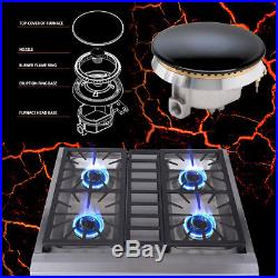 Thor Kitchen 4 burner gas stove range top 30'' gas grill stainless steel