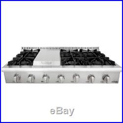 Thor Kitchen 48''Range Stove griddle stainless steel 6 burner range top HRT4806U