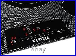 Thor Kitchen TEC30 30W 4 Burner Electric Cooktop Black, New (open box)