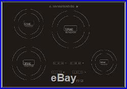 True Induction 4 Burner, 30 Electric Built-in Induction Cooktop Stove 7400W