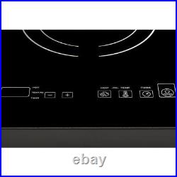 True Induction Induction Glass-Ceramic Cooktop 12 1750W Single Element Black