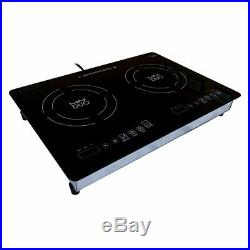 True Induction Mini Duo Double Burner Cook top MD-2B Counter Inset