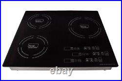 True Induction TI-3B Energy Efficient Induction Cooktop, 3 Burner Counter Inset