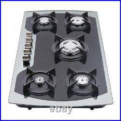 USA5BurnersGasStove35 4 Built InGasCooktopNaturalGasPropaneStainless