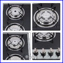 USED! 5 Burners 30 Gas Cooktop Stove Top LPG/NG Dual Fuel Built-In Stainless USED! 5 Burners 30 Gas Cooktop Stove Top LPG/NG Dual Fuel Built-In Stainless